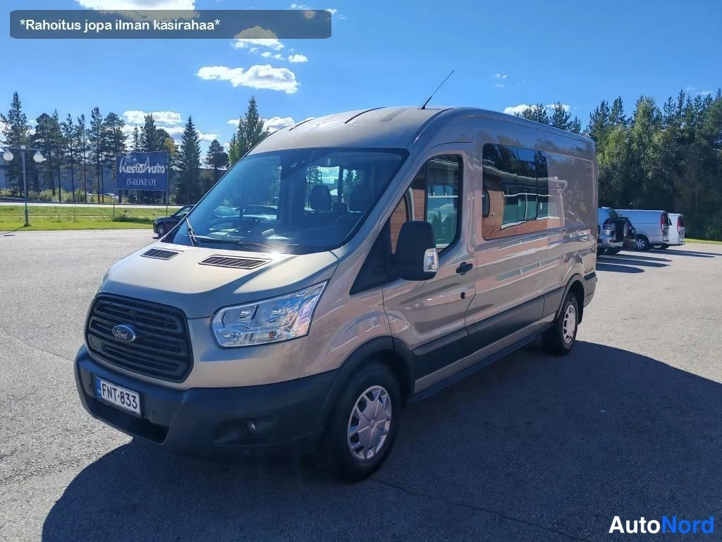 Ford Transit 2.2 TDCI K-A jatko-ohjaamo L3H2 2016