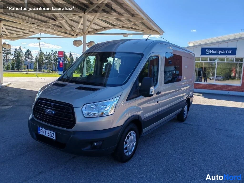 Hopea Ford Transit 2016, etuviisto, keula vasemmalle, kuva 3