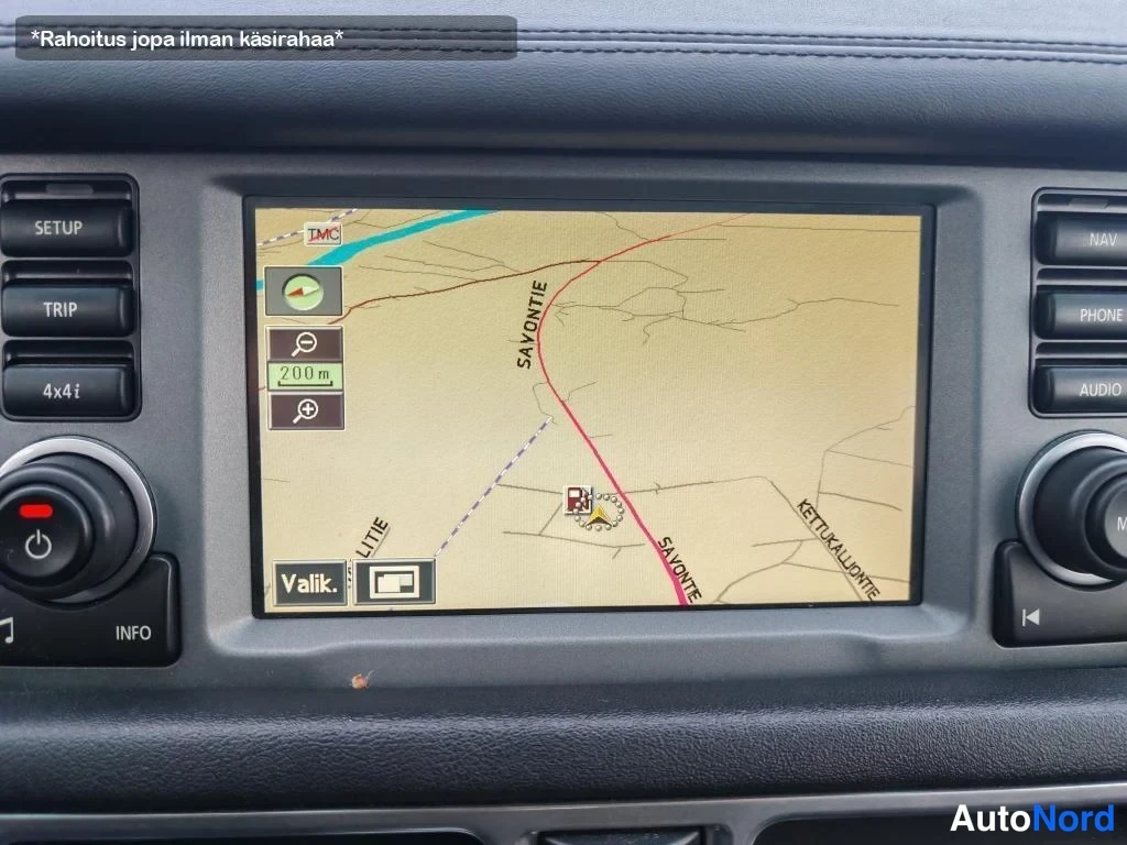 Musta Land Rover Range Rover 2009, yksityiskohta, kuva 24