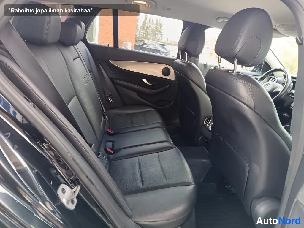 Musta Mercedes-Benz E 200 d 2018, takaistuimet, kuva 20
