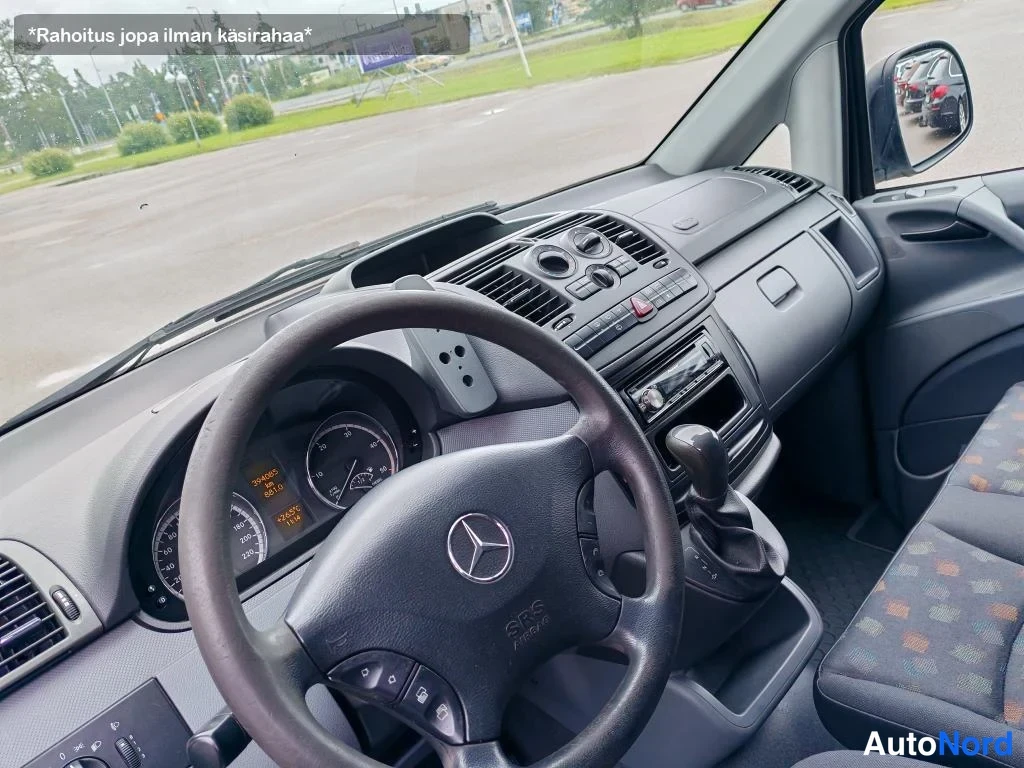 Hopea Mercedes-Benz Vito 120 CDI 2009, ohjaamo, kuva 17