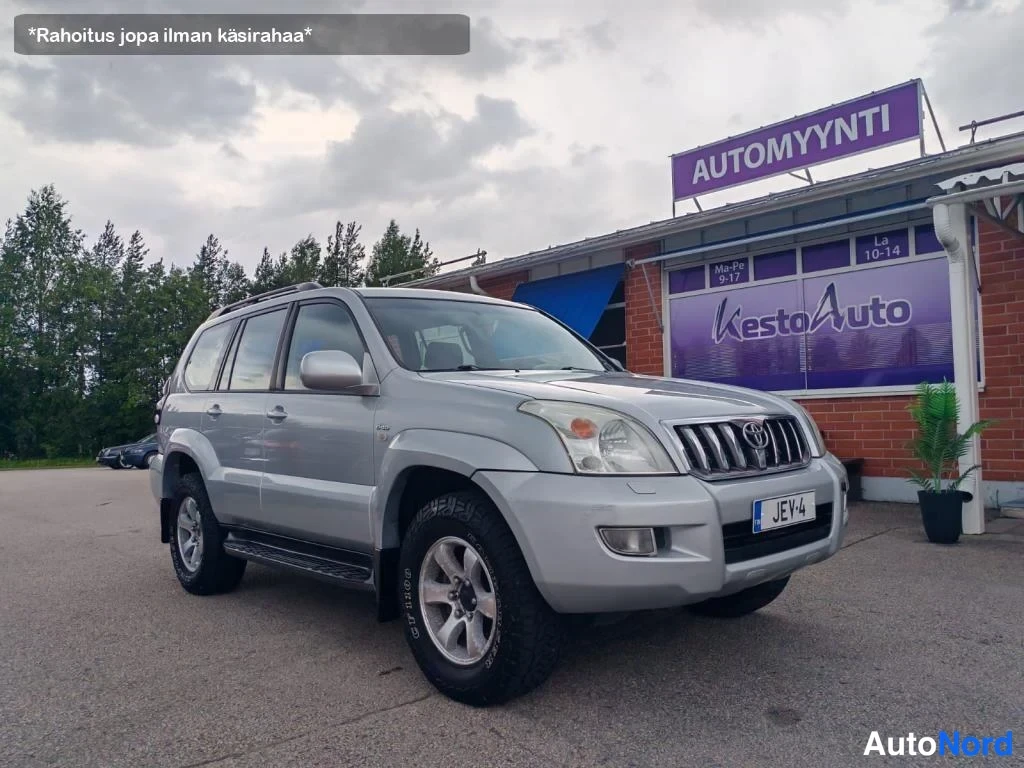 Hopea Toyota Land Cruiser 2004, etuviisto, keula oikealle, kuva 3