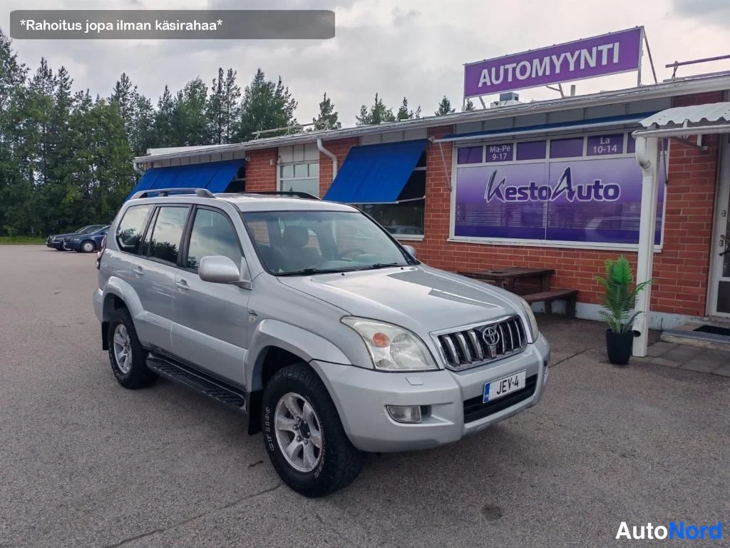 Hopea Toyota Land Cruiser 2004, etuviisto, keula oikealle, kuva 4
