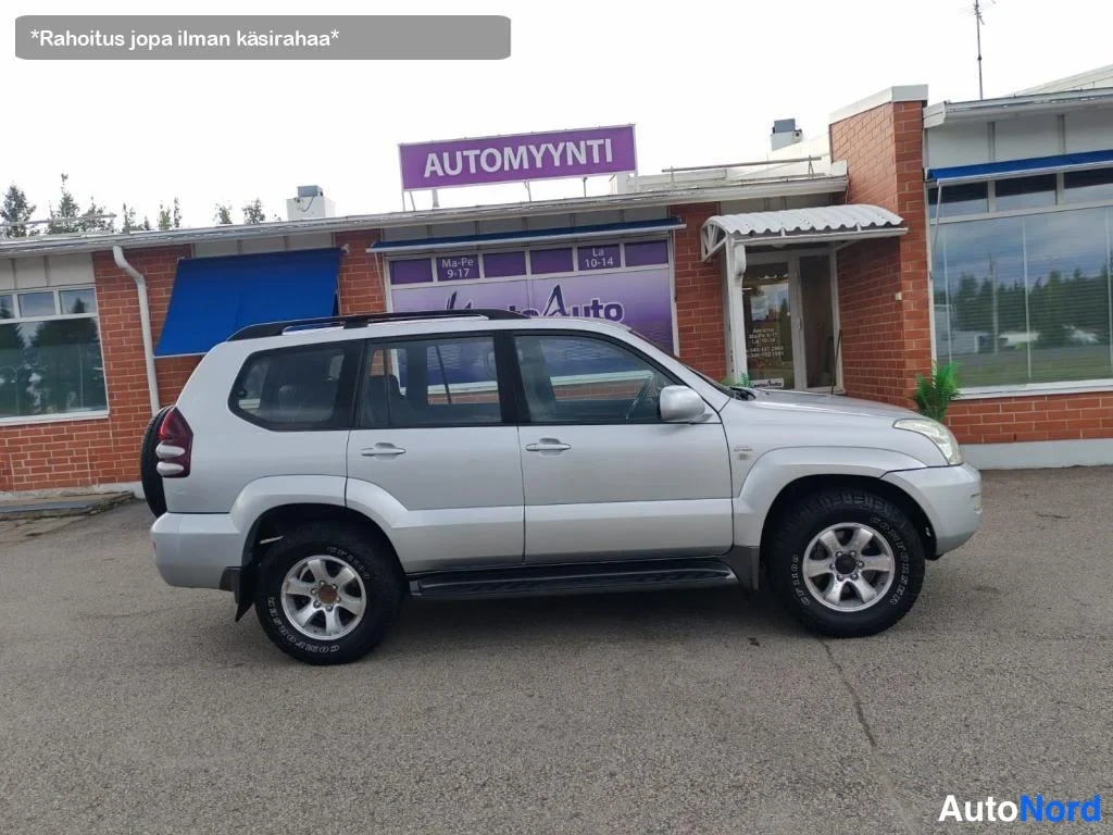 Hopea Toyota Land Cruiser 2004, etuviisto, keula oikealle, kuva 5