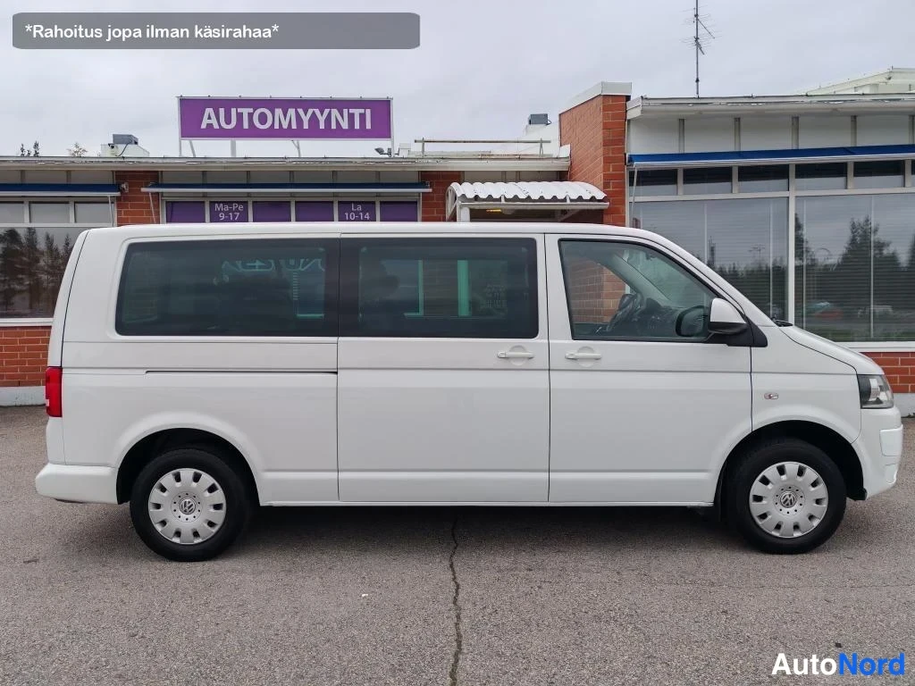 Valkoinen Volkswagen Caravelle 2011, sivulta, kuva 7