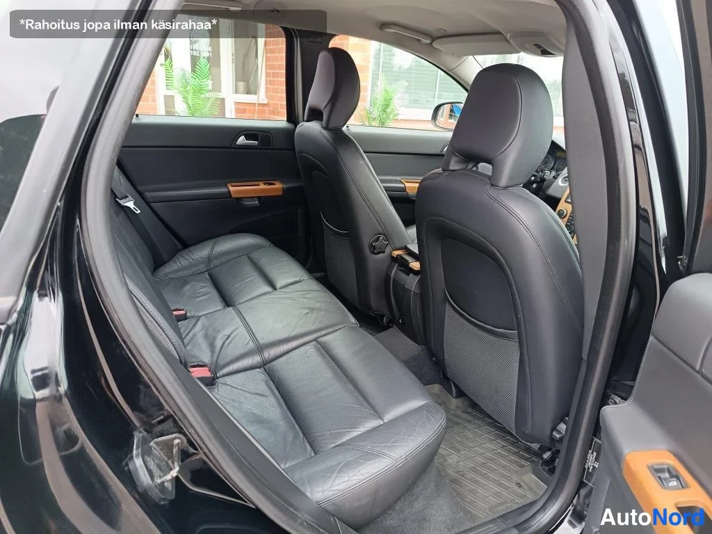 Musta Volvo V50 2009, takaistuimet, kuva 19