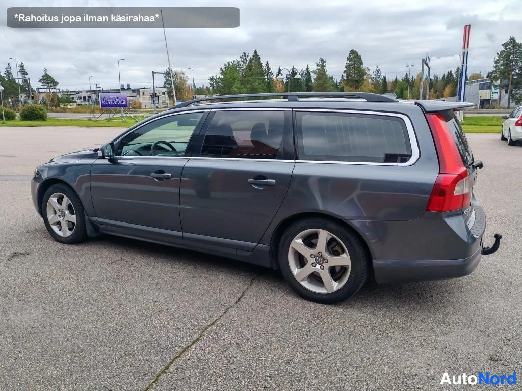 Harmaa Volvo V70 2008, takaviisto, kuva 14