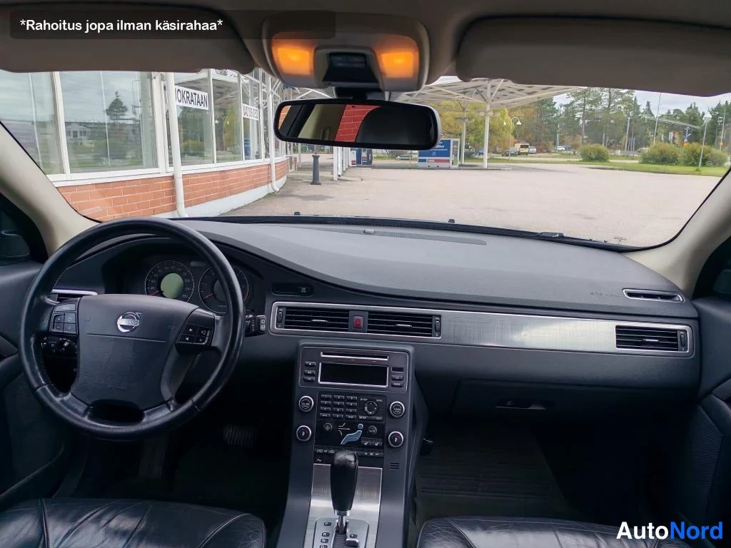 Harmaa Volvo V70 2008, ohjaamo, kuva 18