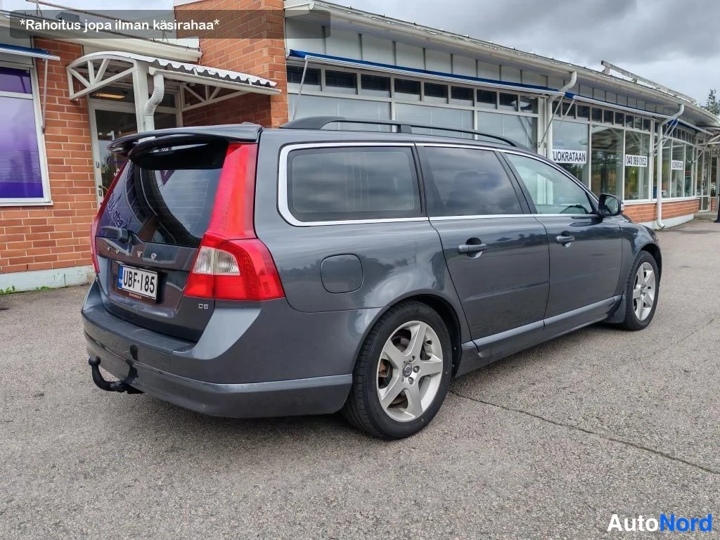 Harmaa Volvo V70 2008, takaviisto, kuva 11