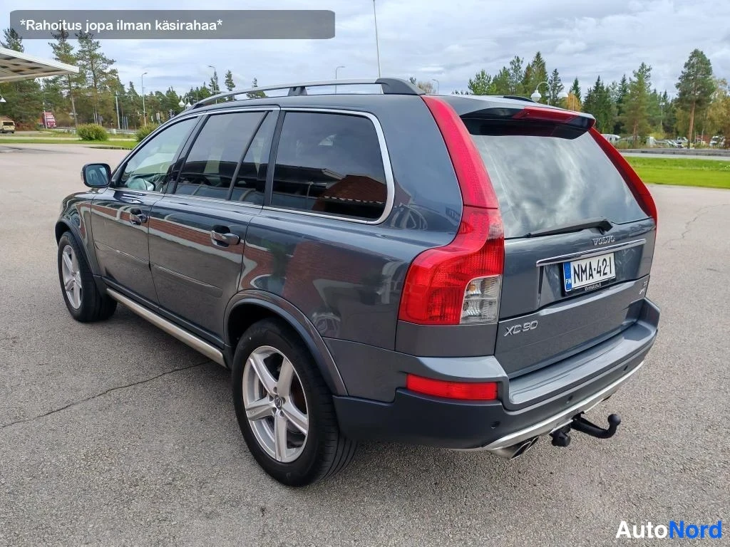 Harmaa Volvo XC90 2008, takaviisto, kuva 12