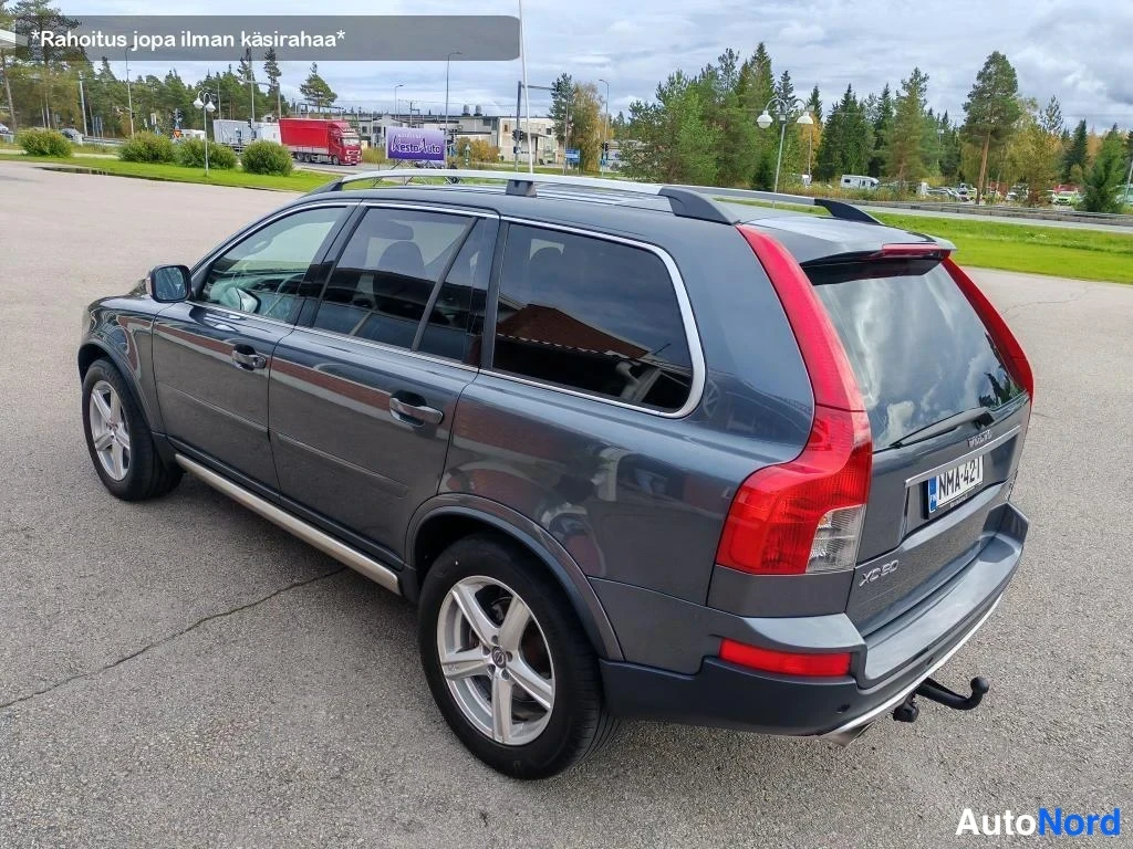 Harmaa Volvo XC90 2008, takaviisto, kuva 8