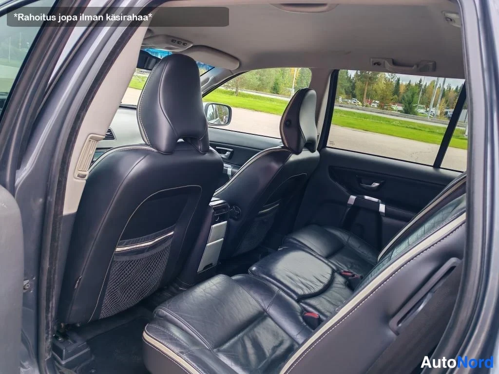 Harmaa Volvo XC90 2008, takaistuimet, kuva 23