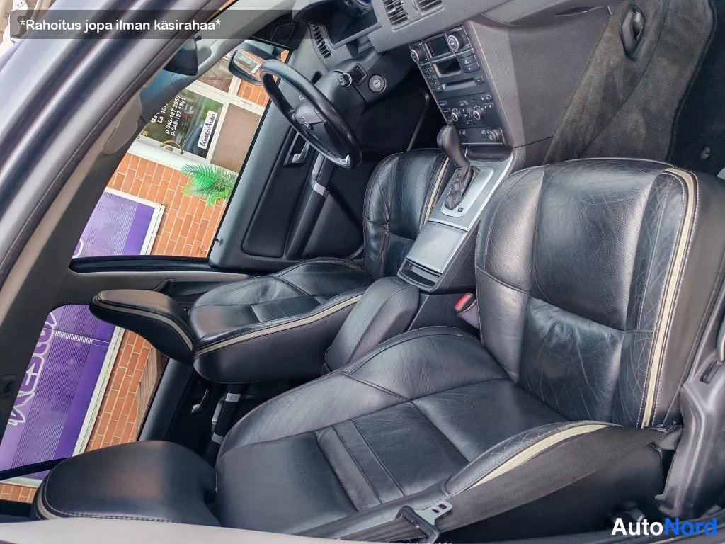 Harmaa Volvo XC90 2008, etuistuimet, kuva 21