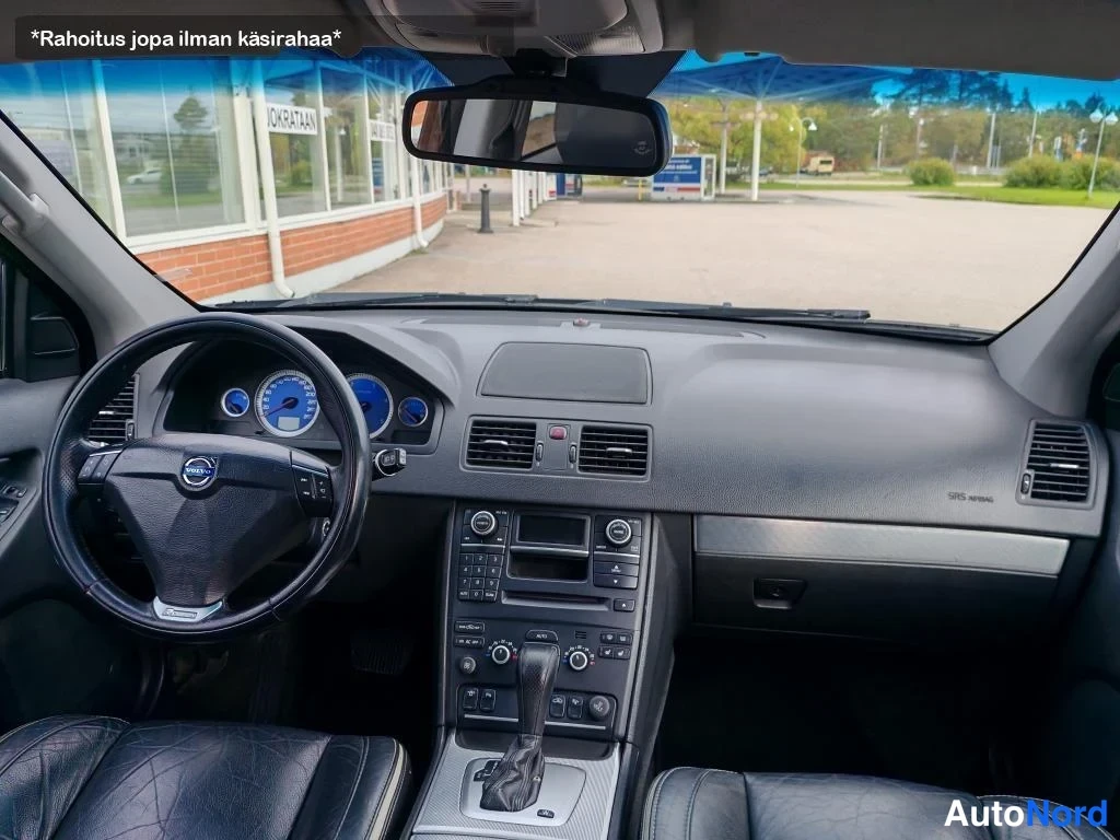 Harmaa Volvo XC90 2008, ohjaamo, kuva 19