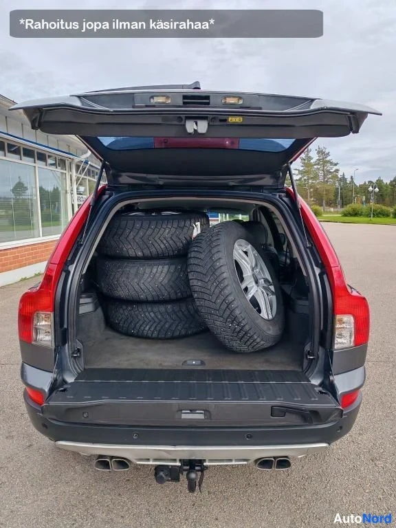 Harmaa Volvo XC90 2008, tavaratila, kuva 26