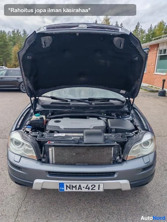 Harmaa Volvo XC90 2008, moottoritila, kuva 27