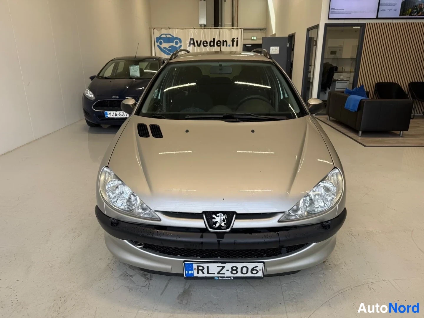 Hopea Peugeot 206 2005, edestä, kuva 3