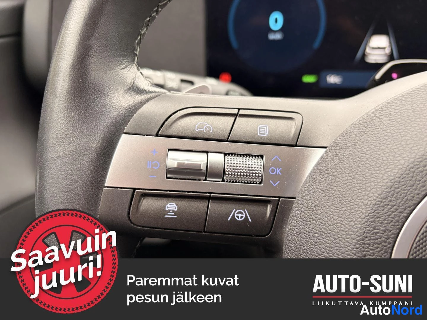 Svart Hyundai KONA Electric 2024, detalj, bild 11