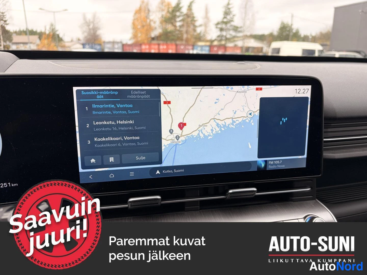 Svart Hyundai KONA Electric 2024, detalj, bild 7
