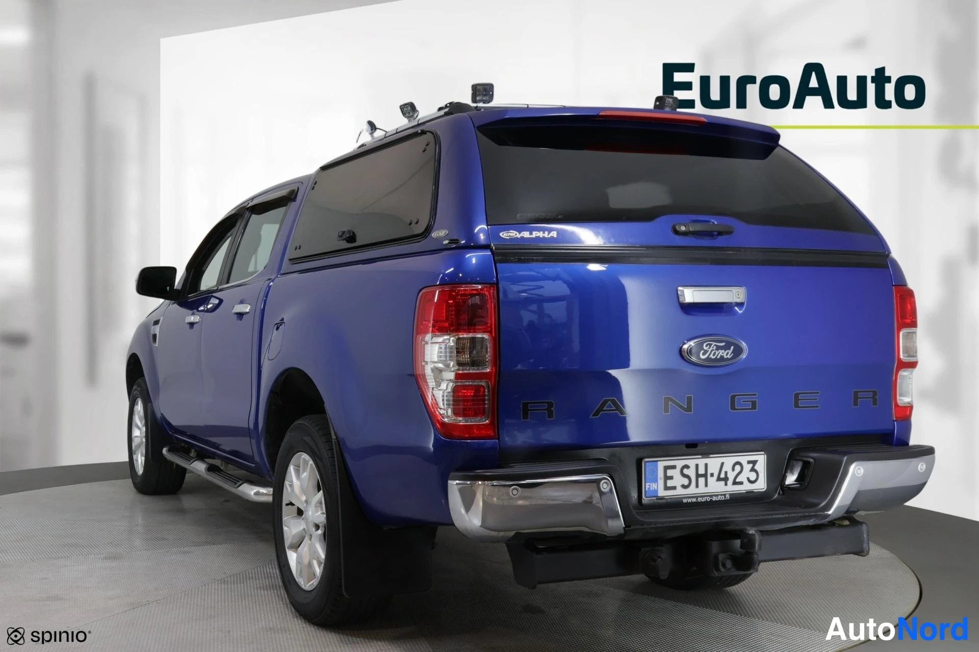 Sininen Ford Ranger 2015, takaviisto, kuva 5