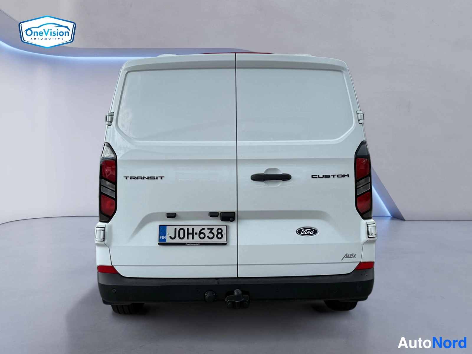 Valkoinen Ford Transit Custom 2026, takaa, kuva 7