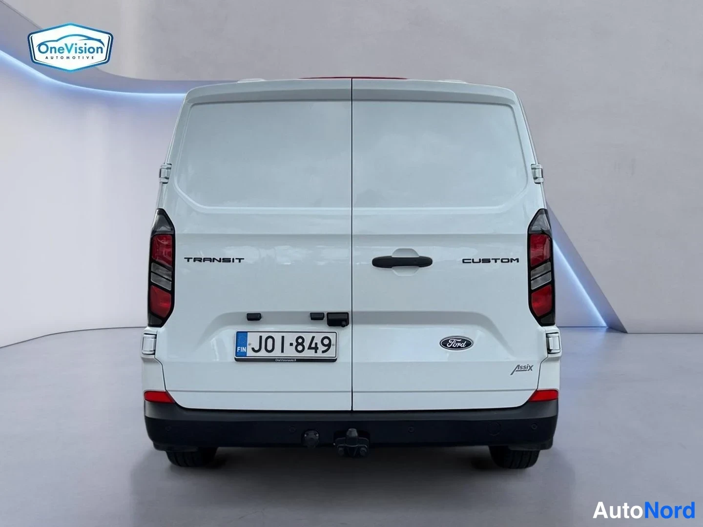 Valkoinen Ford Transit Custom 2026, takaa, kuva 8
