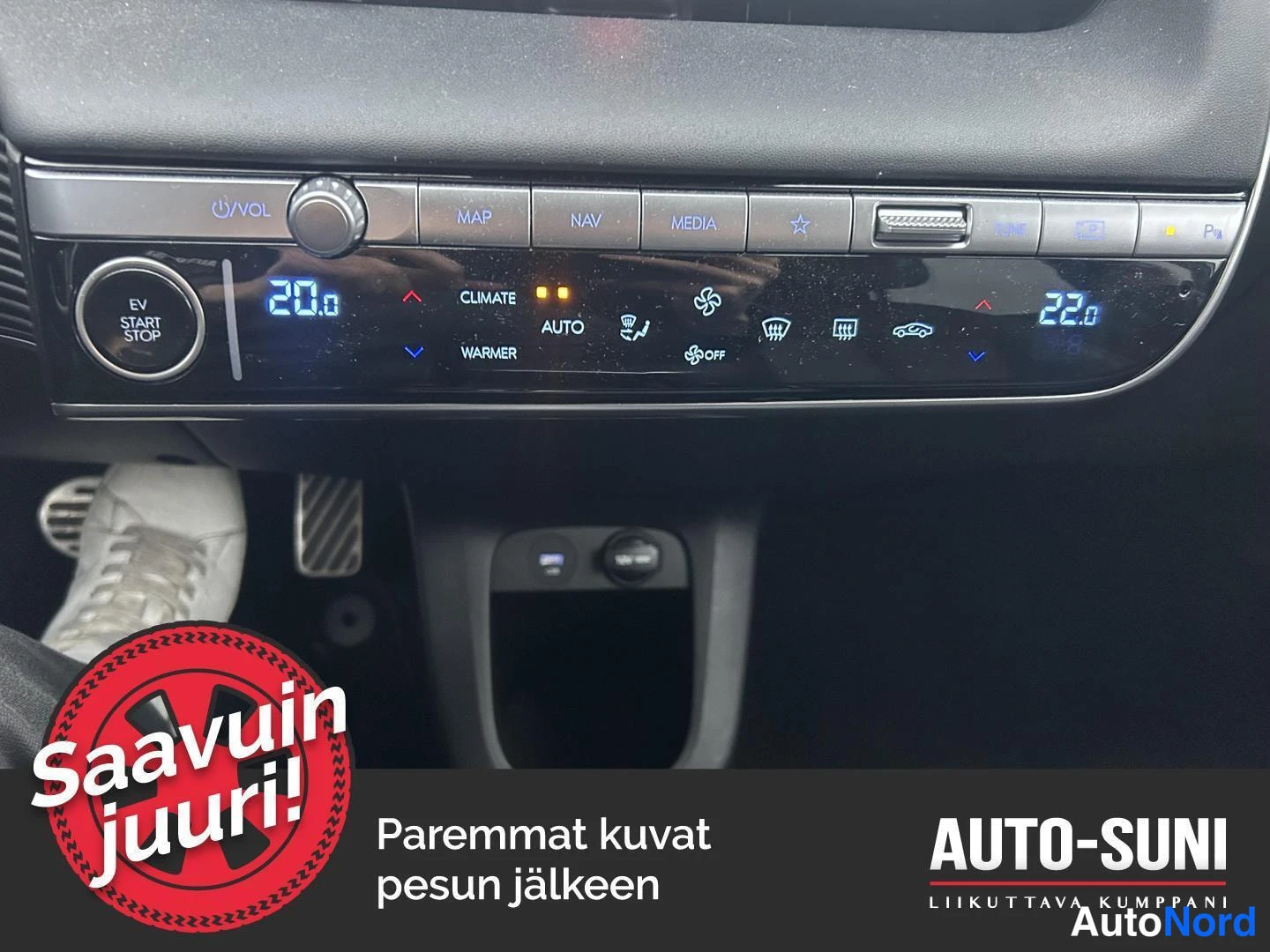 Vit Hyundai IONIQ 5 2021, detalj, bild 12