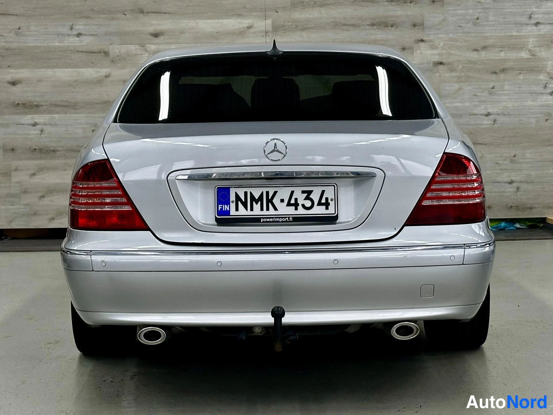 Silver Mercedes-Benz S 350 2005, bakifrån, bild 7